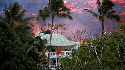 Hawaii: Vulkan Kilauea immer aktiver - Mann auf Balkon verletzt