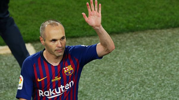 Andrés Iniesta bids farewell to Barcelona Andrés Iniesta bids farewell to Barcelona