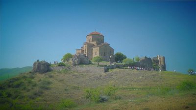 Überlegene Bautechnik: das Dschwari-Kloster in Georgien