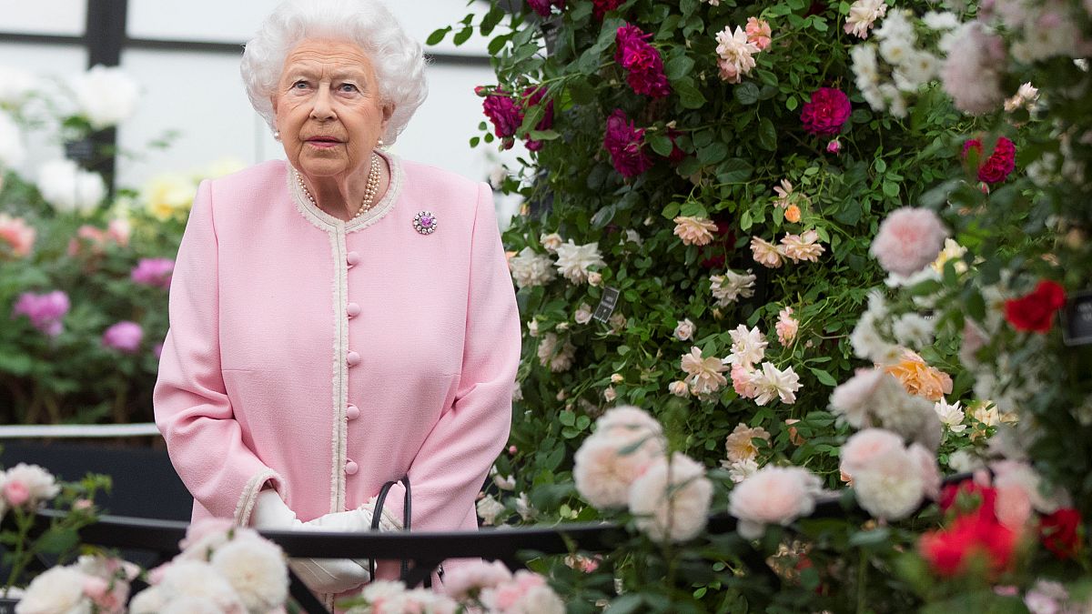 La reine d'Angleterre au Chelsea Flower Show