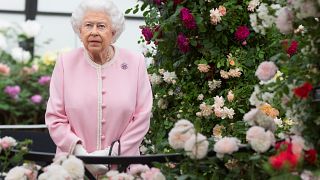 La reine d'Angleterre au Chelsea Flower Show