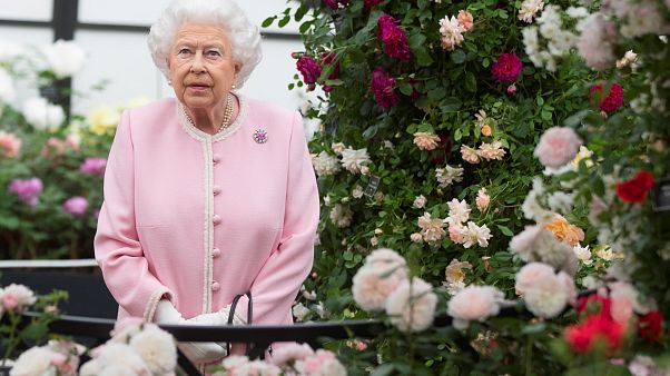 La reine d'Angleterre au Chelsea Flower Show La reine d'Angleterre au Chelsea Flower Show