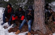A menekültek halálos útja az Alpokon át Franciaországba
