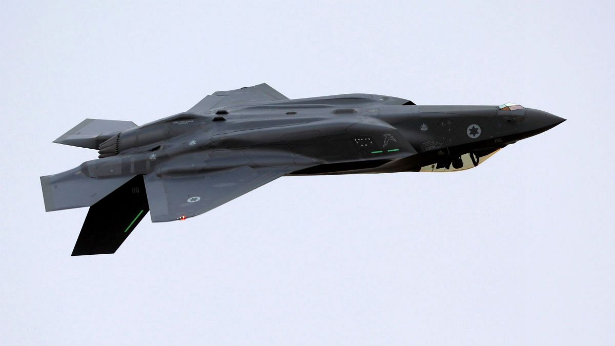 An Israeli Air Force F-35 fighter jet