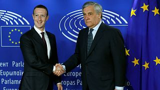 Mark Zuckerberg s'excuse devant le Parlement européen