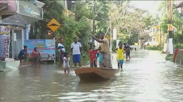 Sri Lanka : les inondations font des victimes Sri Lanka : les inondations font des victimes