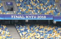 الملعب الاولمبي في كييف الذي سيشهد المباراة النهائية لدوري أبطال أوروبا