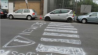 A Bruxelles, des activistes ont dessiné des passages piétons