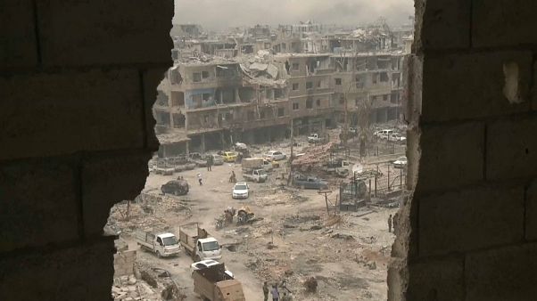 Alivio en Damasco tras derrotar el Ejército al Dáesh Alivio en Damasco tras derrotar el Ejército al Dáesh