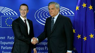 Zuckerberg Avrupa Parlamentosu'nda ifade verdi