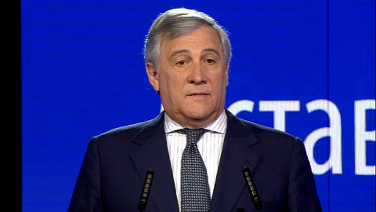 Antonio Tajani le président du Parlement européen