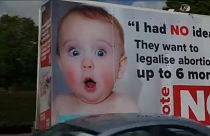 Downosokkal kampányolnak az abortusz ellenzői Írországban