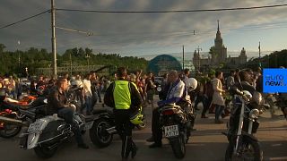 Moscow university students protest World Cup noise