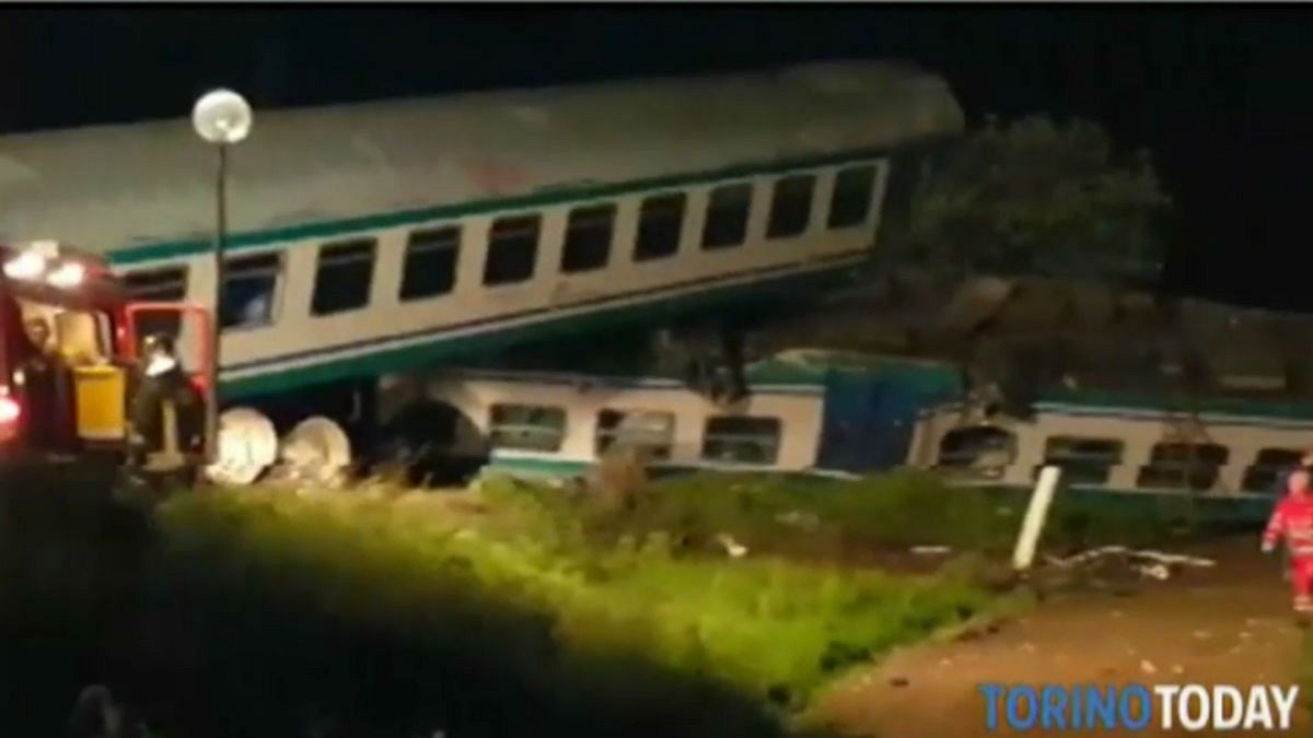 تصادف قطار با کامیون در ایتالیا ۲ کشته بر جای گذاشت