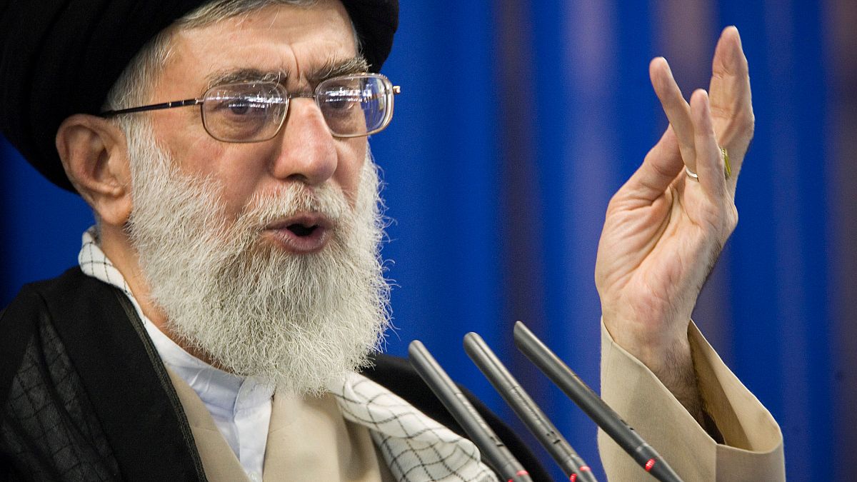 Iran's supreme leader Ali Khamanei 