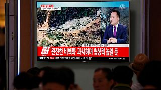 کره شمالی از تخریب سایت آزمایش‌های هسته‌ای خود خبر داد