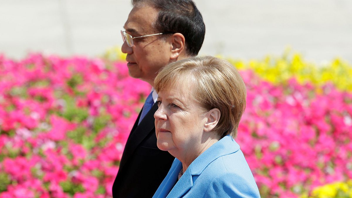 Angela Merkel und Li Keqiang in Peking