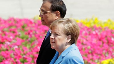 Angela Merkel und Li Keqiang in Peking