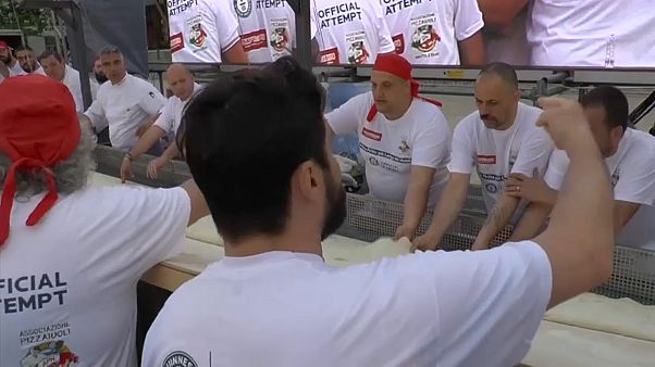 Самая длинная пицца Самая длинная пицца
