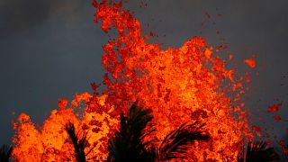 La lava del volcán Kilauea se dirige hacia una planta geotérmica