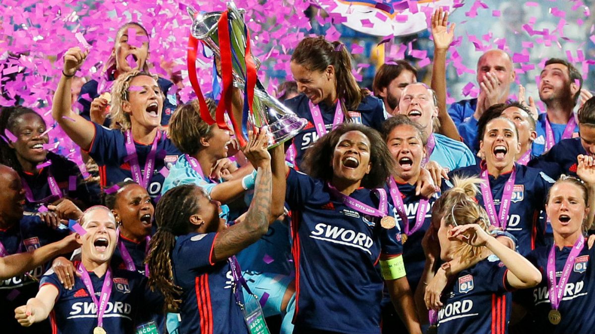 Football : l’Olympique lyonnais remporte sa troisième Ligue des champions féminine d’affilée 