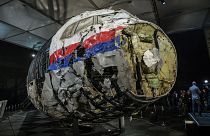 Reconstituição do avião comercial MH17 abatido no leste da Ucrânia