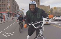 Watch: NYC bike crew gains Instagram fame with crazy street tricks