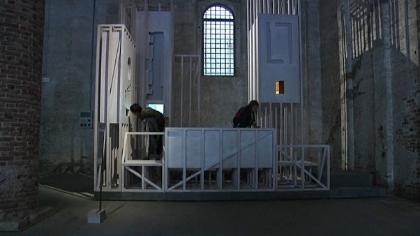 Start der 16. Architektur-Biennale in Venedig Start der 16. Architektur-Biennale in Venedig