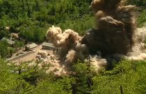 Nordkoreanisches Atomtestgelände anscheinend zerstört