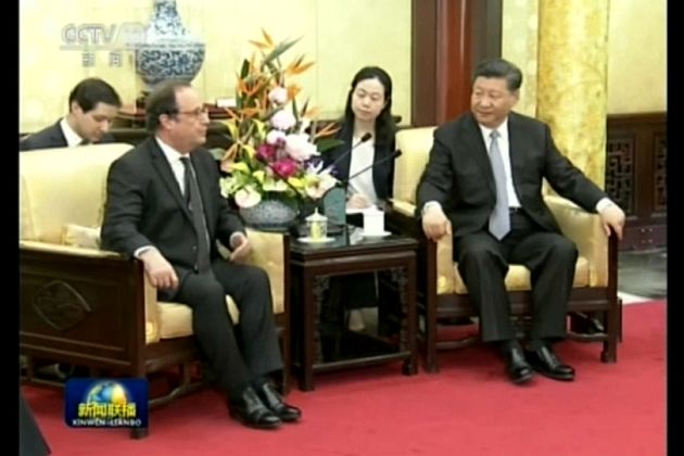 François Hollande en Chine