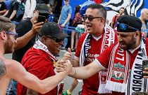 Kiev Facebook group offers free couches to fans who can't afford hotel prices