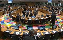 Finance minister meetings in Brussels