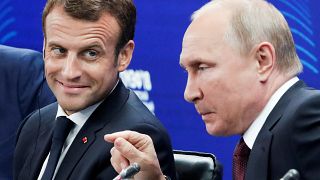 France-Russie : Macron rassure les milieux d'affaires