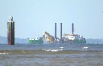 Preparations for the Nord Stream II project in the Baltic Sea