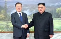 Με τον πρόεδρο της Νότιας Κορέας συναντήθηκε ο Κιμ