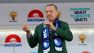 Erdoğan: Avrupa'da HDP'ye miting izni var AK Parti'ye yok