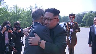 Los líderes de las dos Coreas se reúnen por sorpresa en la desmilitarizada Panmunjom