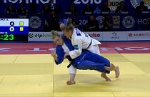 Sanne Van Dyk y Japón destacan en la segunda jornada de judo en Hohhot