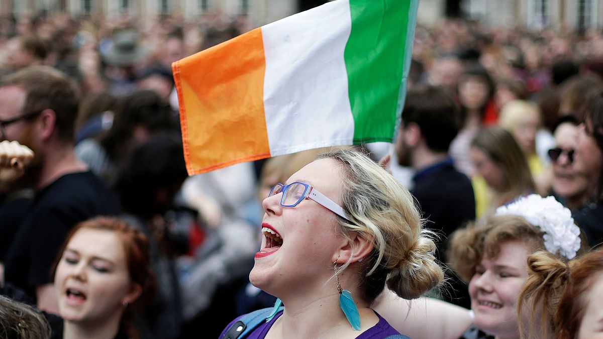 Iren feiern in Dublin