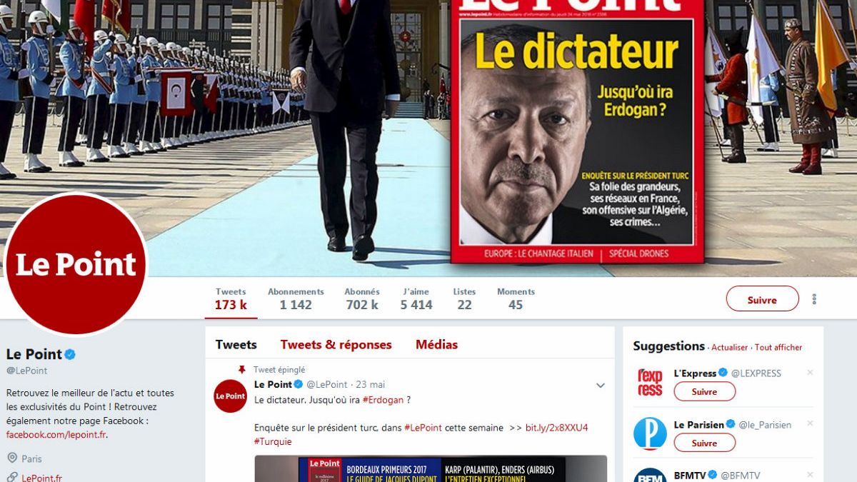 Fransa: Tartışmalı Erdoğan afişleri tekrar asıldı