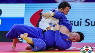 Super exciting judo on hand