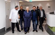 Mahmud Abbas im Krankenhaus