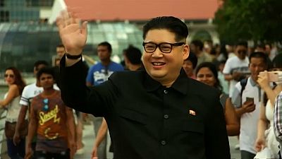 Impersonator tours Singapore as North Korean leader Kim Jong Un