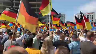 The AFD rally in Berlin