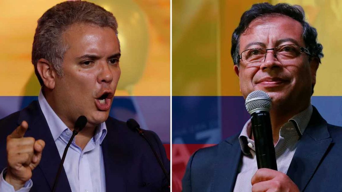Duque y Petro se disputarán la presidencia de Colombia en la segunda vuelta