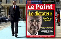 Erdogan supporters force removal of controversial magazine cover from French newsstand