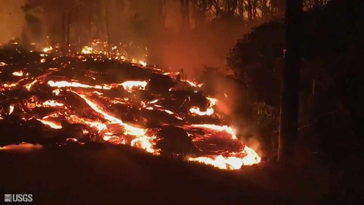 Lava from Kilauea has destroyed homes over the past three weeks