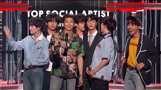 K-pop group BTS top US album charts