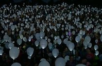 Budapeşte'de kayıp çocuklar için anlamlı etkinlik