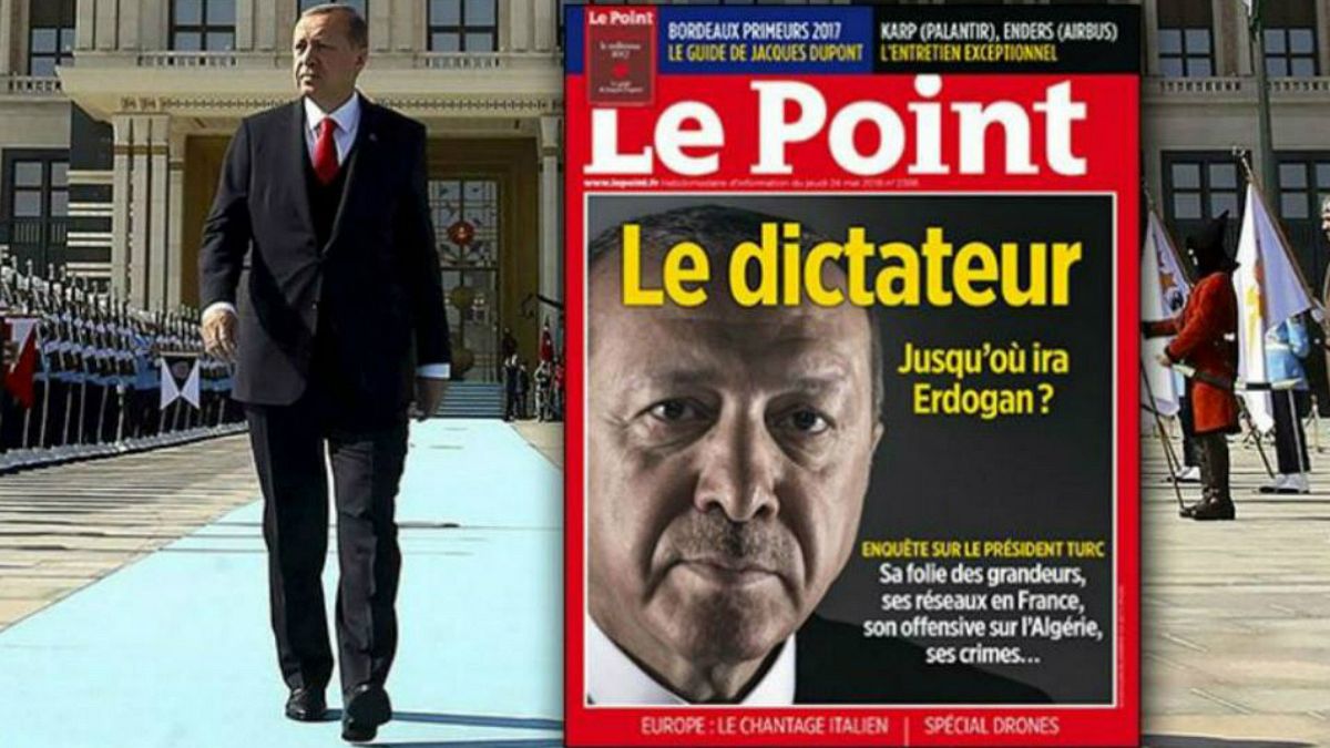 دردسر واژه دیکتاتور و عکس اردوغان برای نشریه فرانسوی